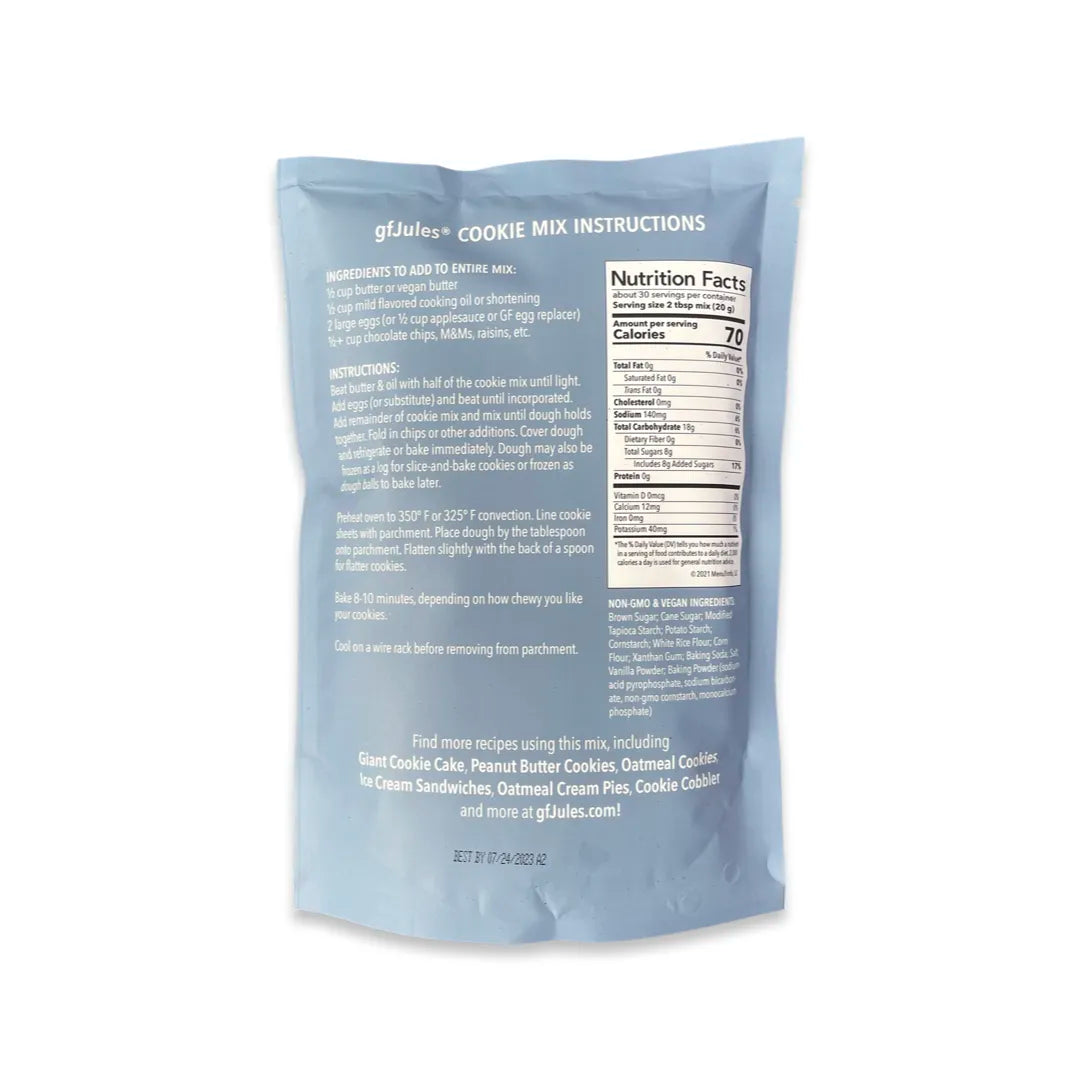 gfJules Gluten Free Cookie Mix - The Ultimate Cookie Experience