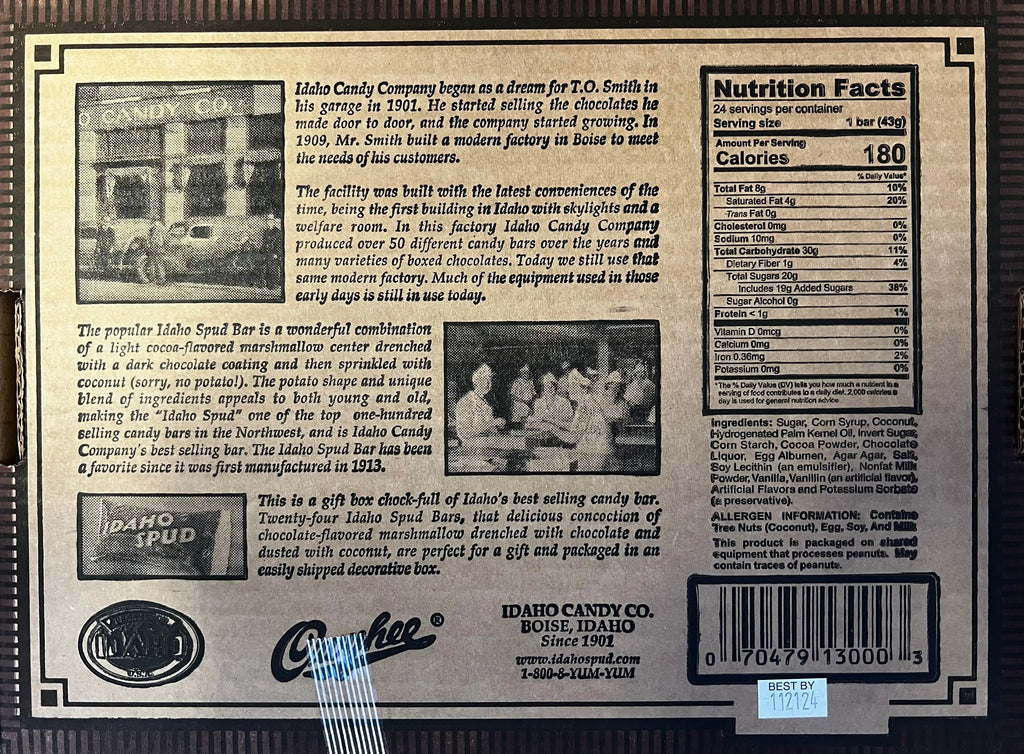 Idaho Spud Mailer - 24 Count of Nostalgic Cocoa Delight