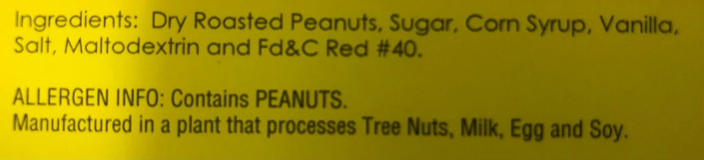 Peanuts - Classic Burnt Peanuts in a 4oz Bag