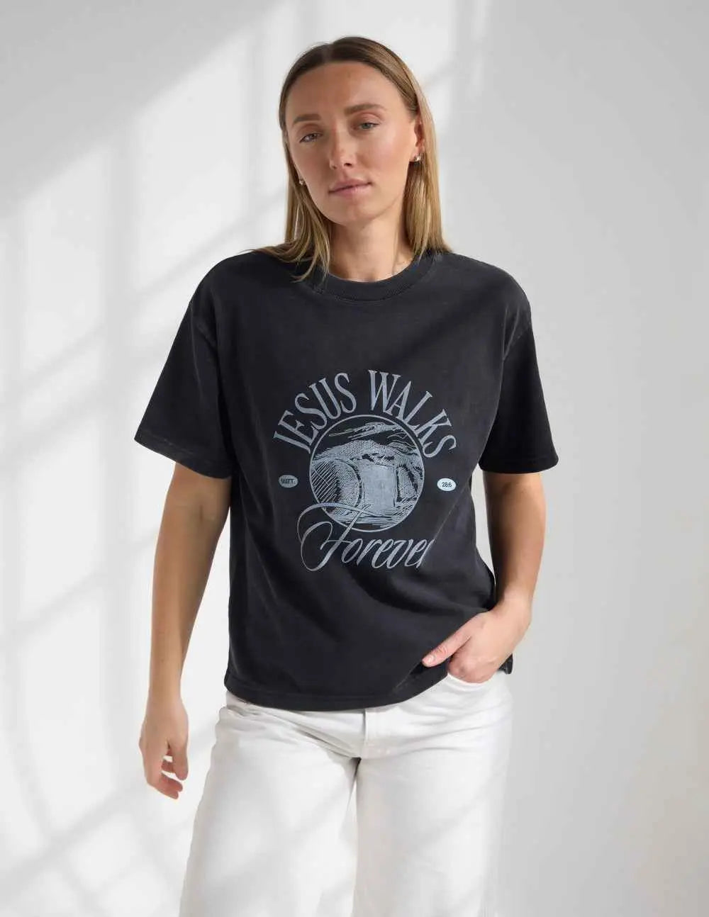 Jesus Walks Heavyweight Tee