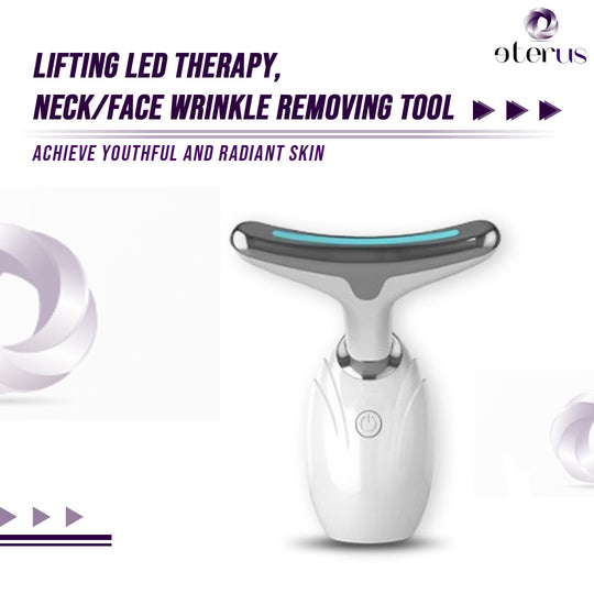 Neck &amp; Face Lifting LED Therapy Device