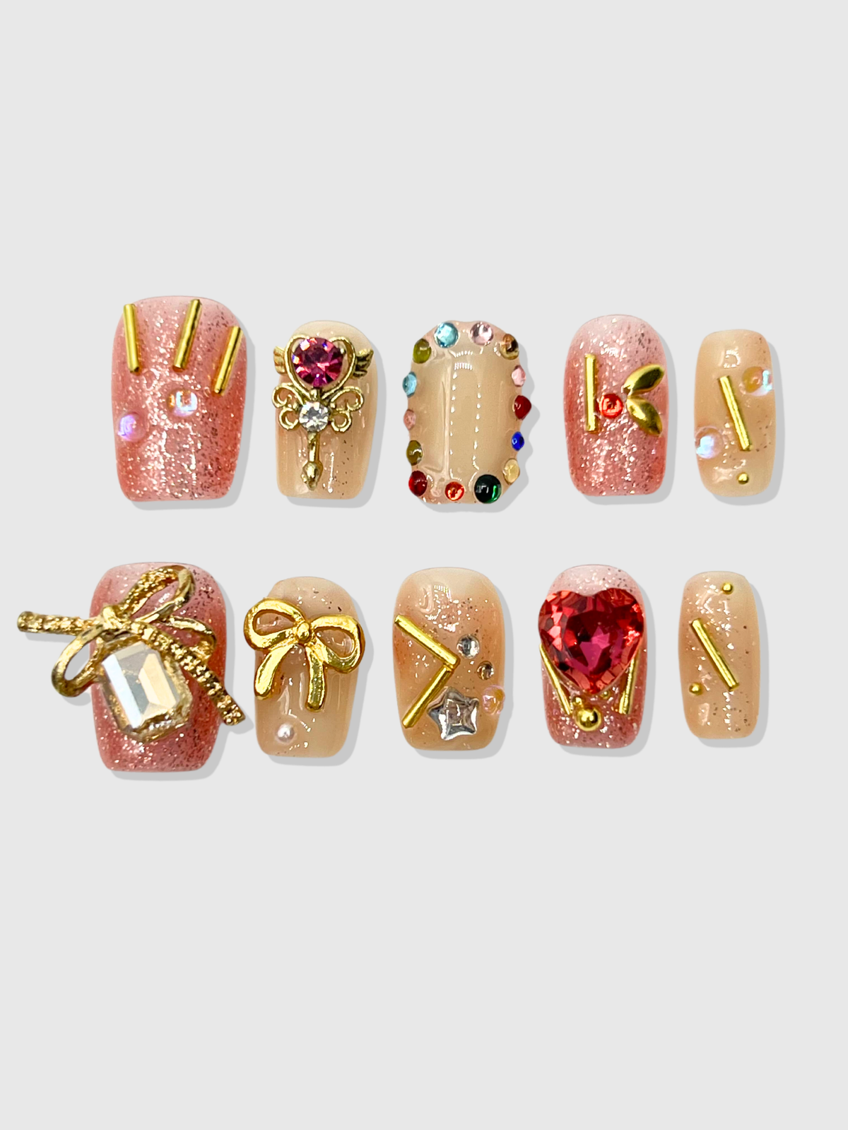 Magical Girl Press On Nails - Salon Quality & Eco-Friendly