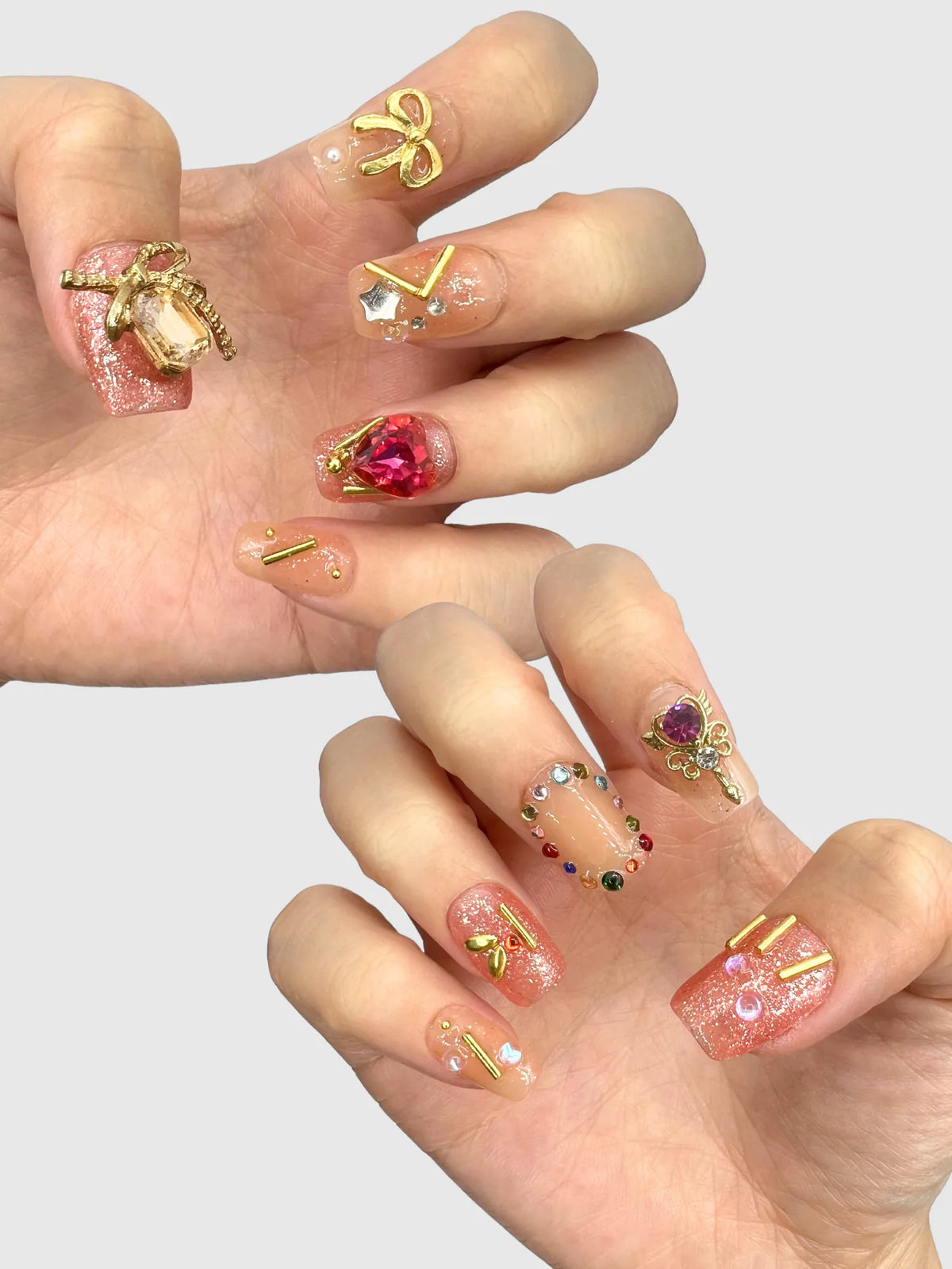 Magical Girl Press On Nails - Salon Quality & Eco-Friendly