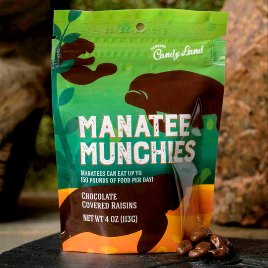 Manatee Munchies (Chocolate Covered Raisins)