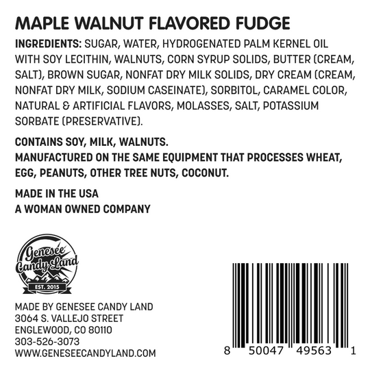 Maple Nut Fudge