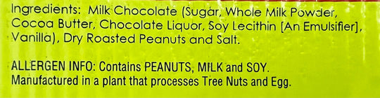 Chocolate Peanut Clusters - Bag - 3oz