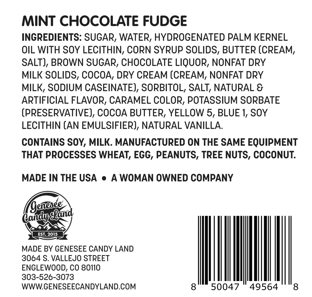 Mint Chocolate Fudge