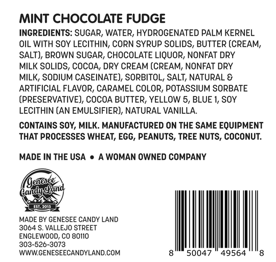 Mint Chocolate Fudge