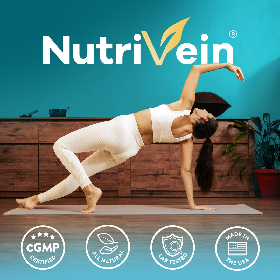 Nutrivein Organic Sea Moss 1600mg Plus Bladderwrack &amp; Burdock - 120 Capsules
