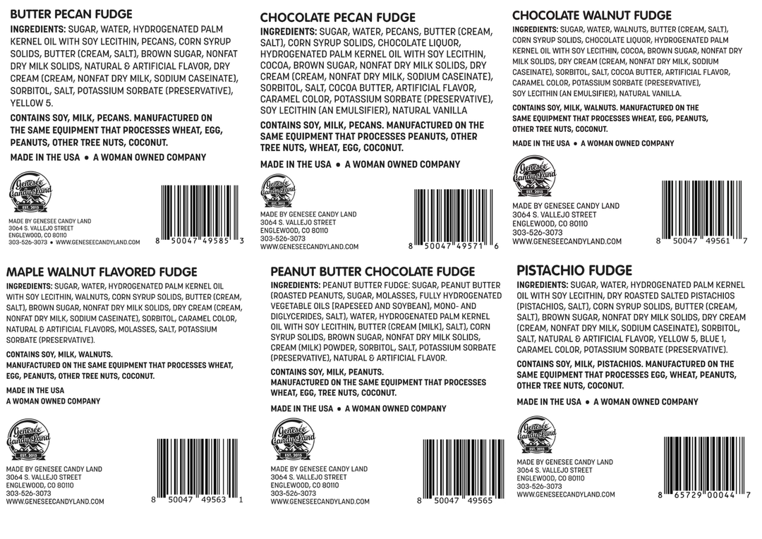 Nutty Fudge Variety Box