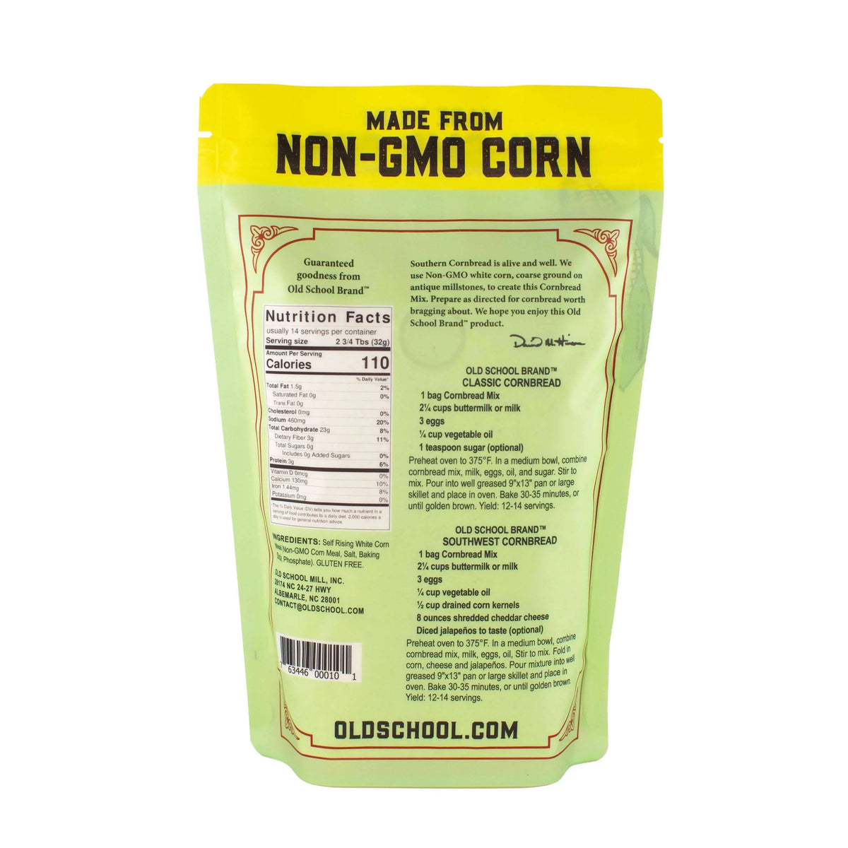 Old School Brand Cornbread Mix