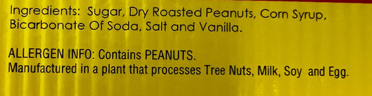 Peanut Brittle - Bag - 4oz