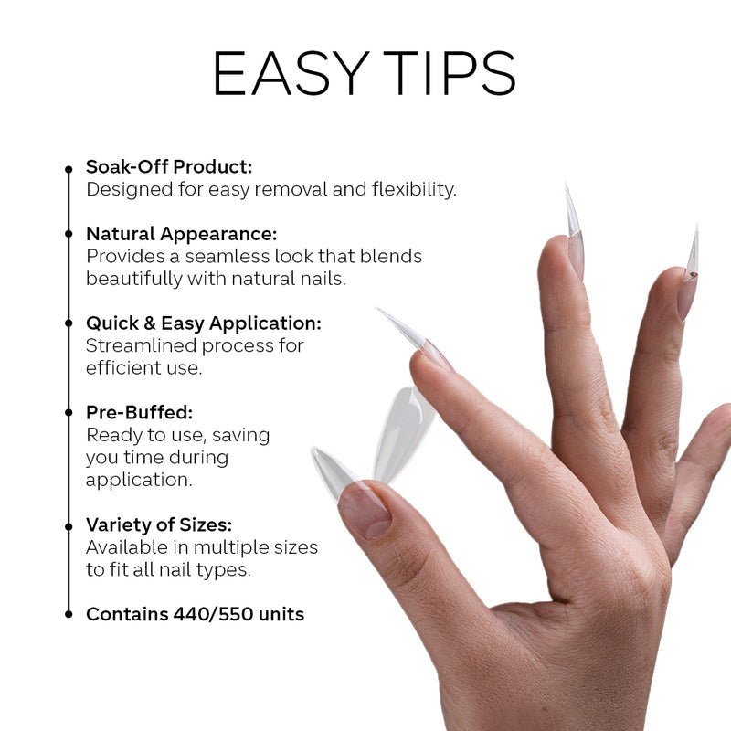 Easy Tips - Stiletto Medium