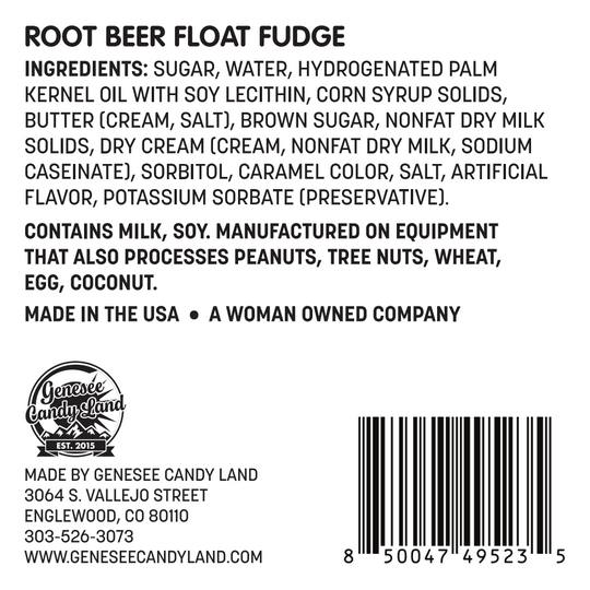 Root Beer Float Fudge