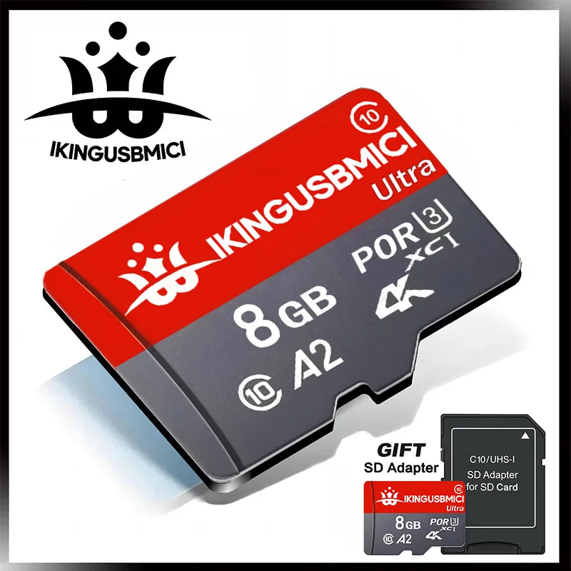 Flash Memory Card U3 32-64-128-256-512gb Original Camera Micro Memory High Speed Class 10 Quality Durable Premium High Quality