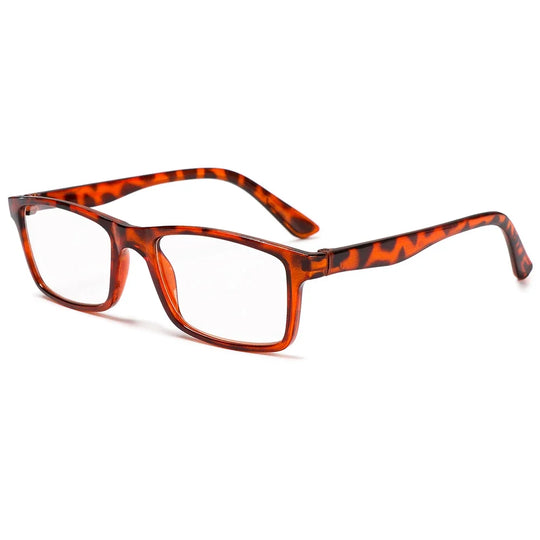 Fashion Anti-Blue Light Gradient Rrectangle Reading Glasses Men Women Urltra-Light Eye Protection Eyeglasses