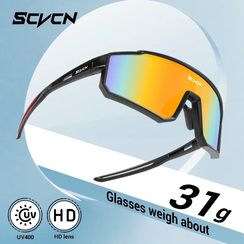 Bike-Ready SCVCN Cycling Glasses for Ultimate Outdoor Performance