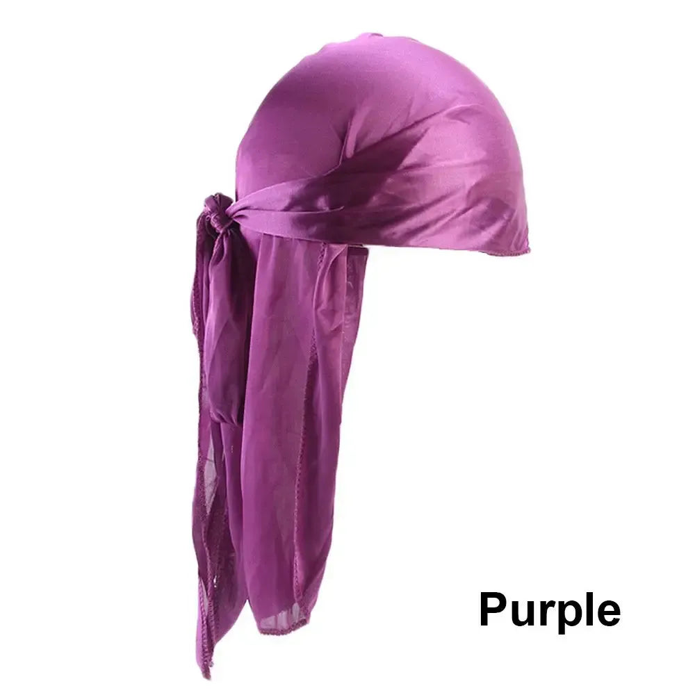 Adjustable Chemo Cap for Women – Stylish Silk Durag Headwrap