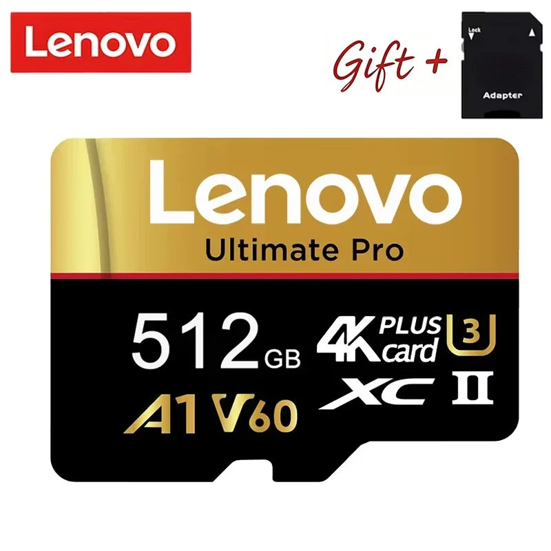 Shockproof Lenovo 512GB Micro TF SD TF Cards SD Cards Memory Card 256GB 32GB U1 for Camera/Nintendo Switch/Gaming