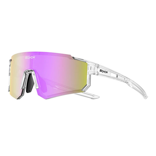 SCVCN Fashion Outdoor Cycling Sunglasses Men MTB Bike Glasses Sports Hiking Mountain Women Bicycle Cycling UV400 Goggles