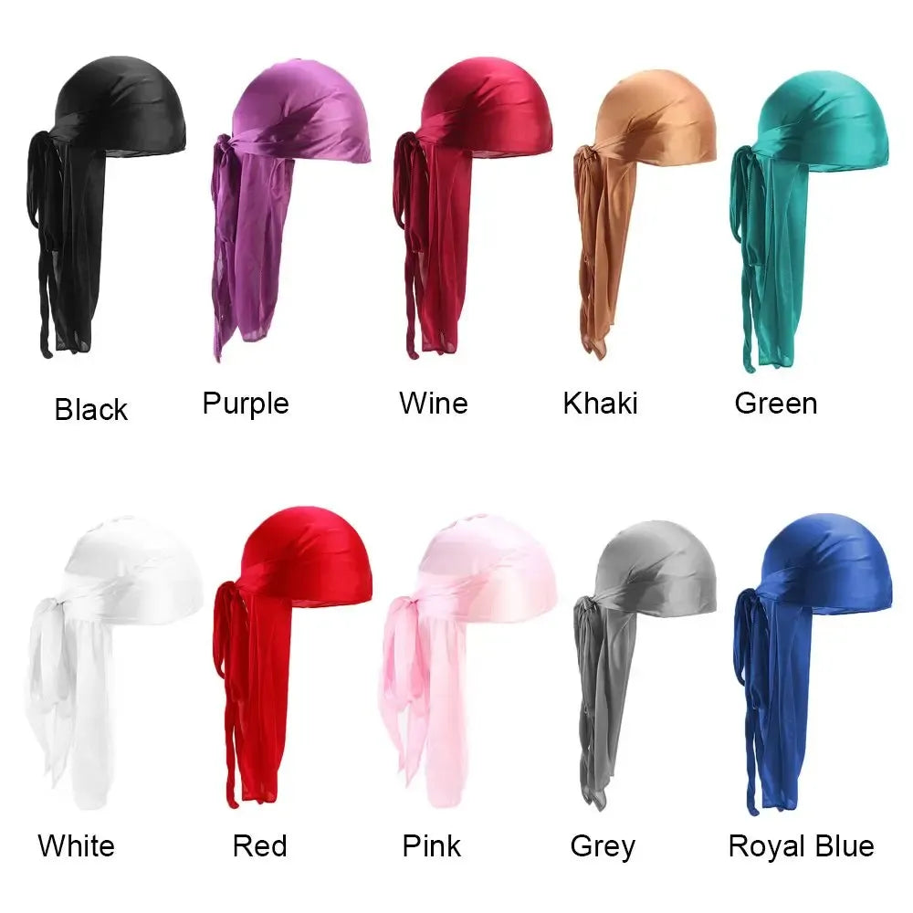 Adjustable Chemo Cap for Women – Stylish Silk Durag Headwrap
