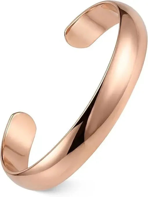 Adjustable Pure Copper Bracelets for Men and Women - Healing Cuff Jewelry
