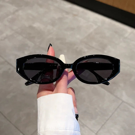 Vintage Oval Sunglasses Women Fashion Retro Female Sun Glasses New Trendy Luxury Brand Designer UV400 Lady Shades Eyewear