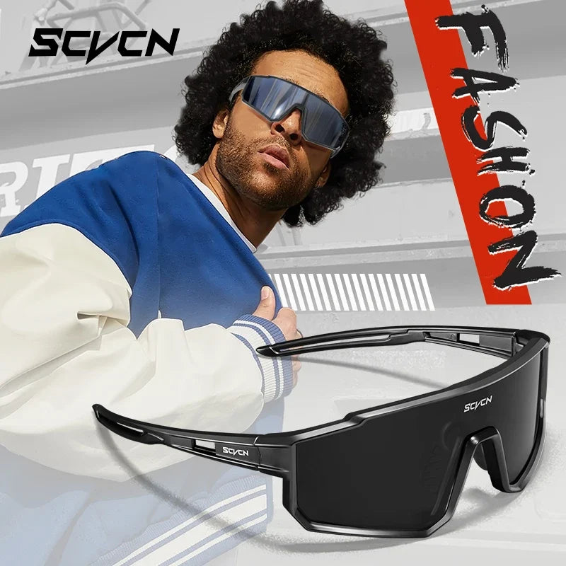 Bike-Ready SCVCN Cycling Glasses for Ultimate Outdoor Performance