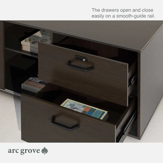 Hershey · Modern L-Shaped Executive Desk