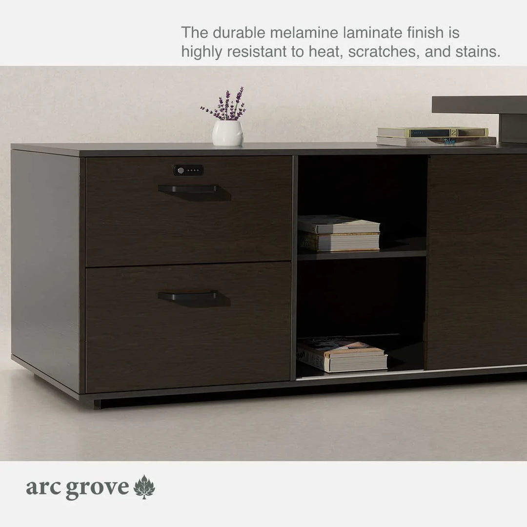 Hershey · Modern L-Shaped Executive Desk