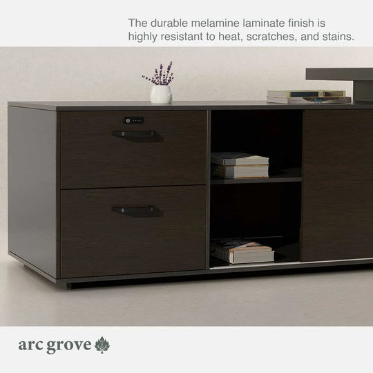 Hershey · Modern L-Shaped Executive Desk