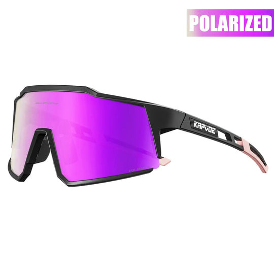 Kapvoe Cycling Glasses Polarized MTB Road Bike Glasses UV400 Protection Sunglasses Ultra Light Sport Eyewear Equipment