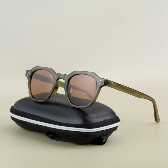 HBK Retro Polarized Sunglasses for Men Women New High Quality Eyewear Outdoor Sport Driving Travel Lunette De Soleil Homme UV400