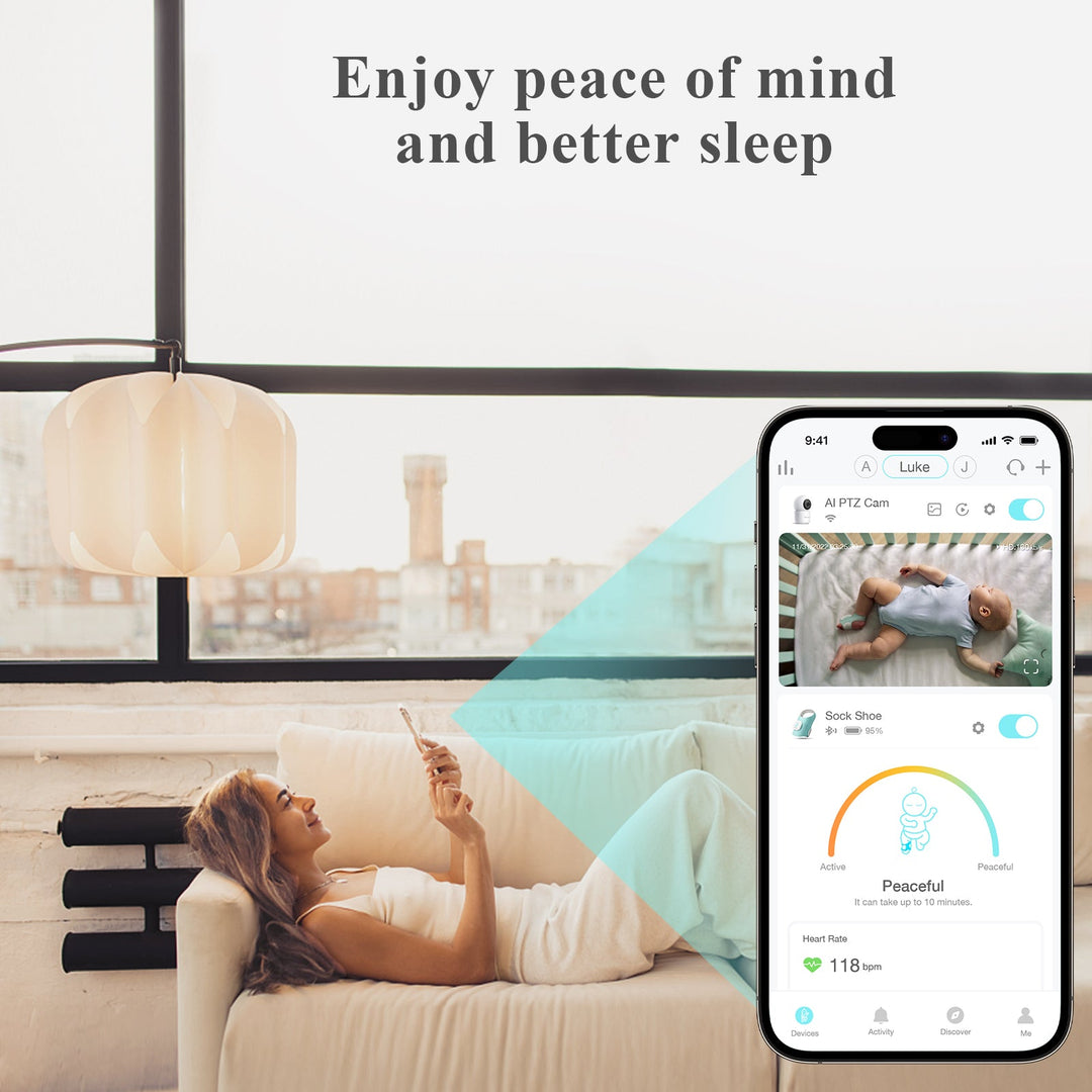 Smart Sock Shoe Bundle O2 (2.5K PTZ Cam)