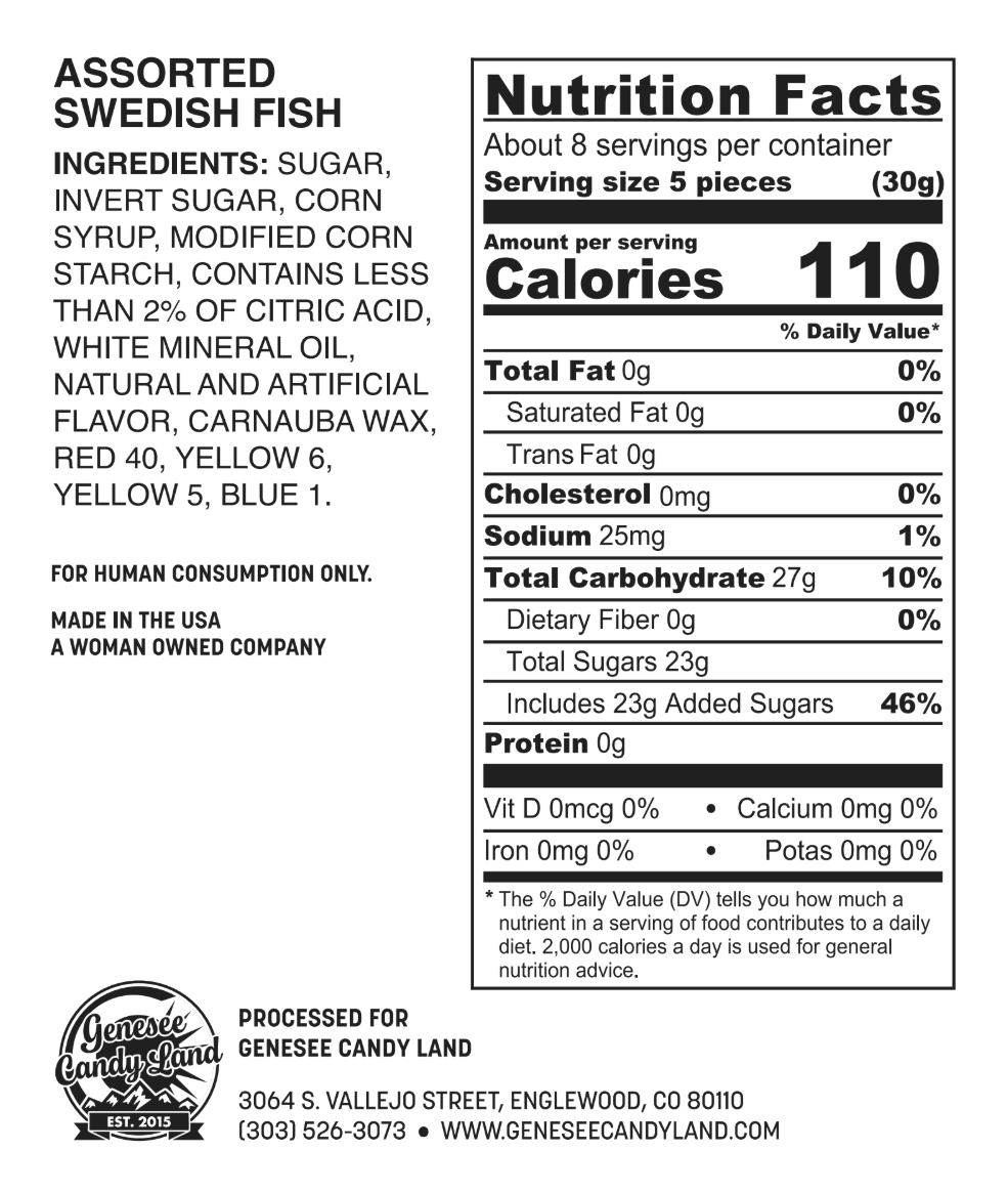 Dolphin Delights (Swedish Fish®)