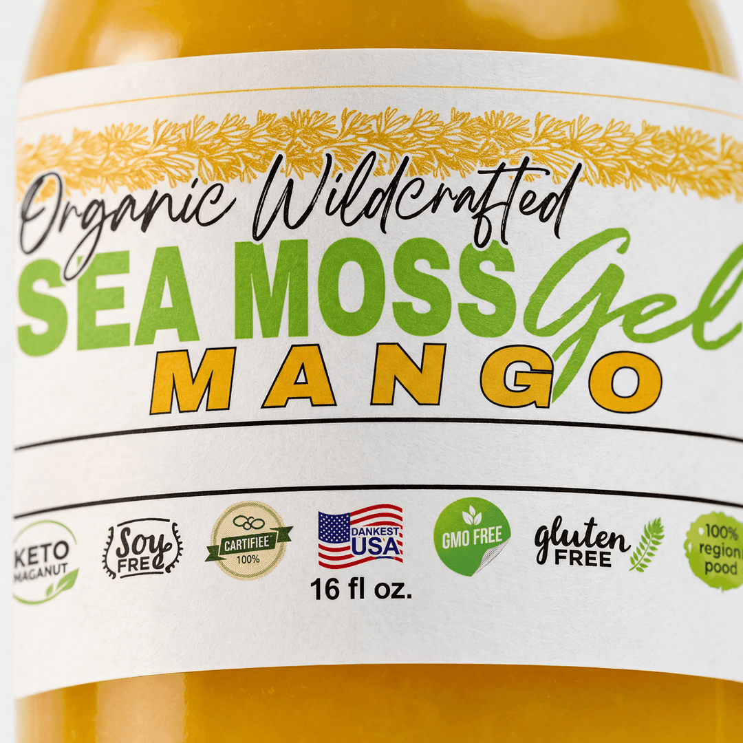Sea Moss Gel - Mango Flavor 16oz
