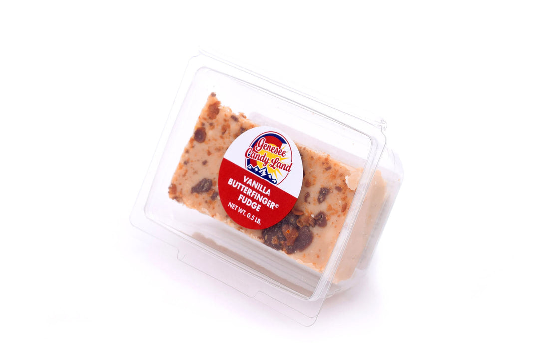Vanilla Butterfinger Fudge