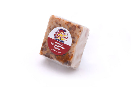 Vanilla Butterfinger Fudge