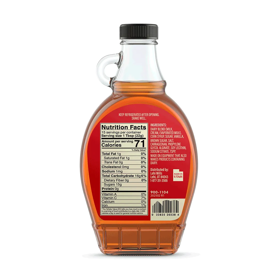 Vanilla Cream Syrup