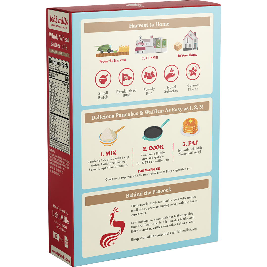 Whole Wheat Buttermilk Pancake &amp; Waffle Mix