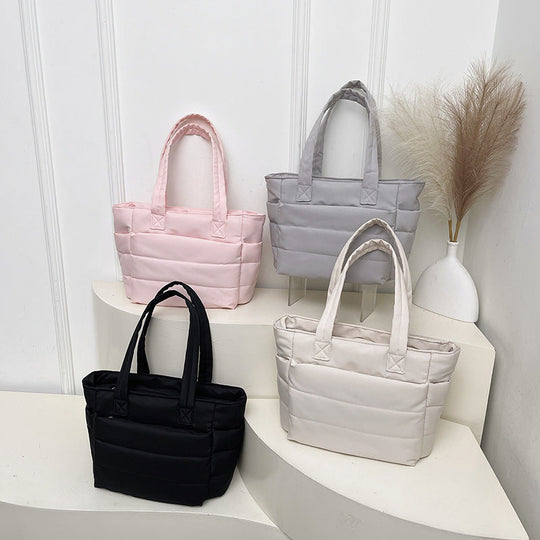 Versatile Embroidered Thread Handbag For Women