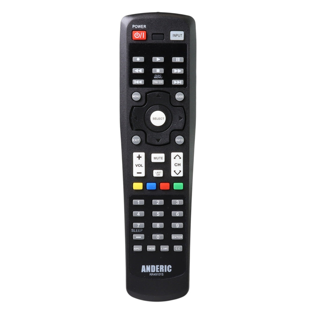 Anderic Substitute for Hitachi CLU-4986S TV Remote Control CLU4986S [RR49101S]