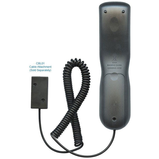 Anderic RRU401.7 4-Device Universal Remote Control with Backlight, Macro and Learning for TV, Cable, Streaming, DVD and more