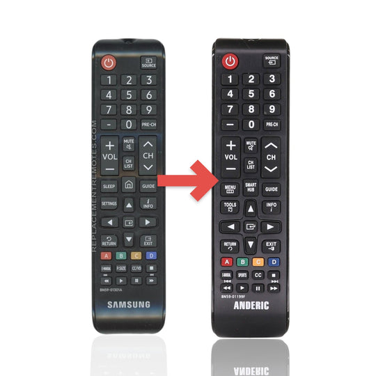 Anderic Substitute For Samsung BN81-15950A TV Remote Control - BN8115950A [BN5901199F]
