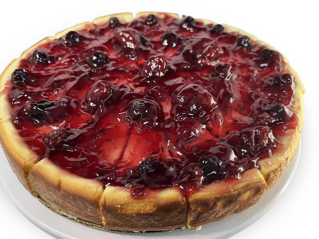 Andy Anand Sugar-Free Wild Berry Cheesecake, 9-Inch – Diabetic-Friendly, California Cream Cheese, Strawberry, Blueberry &amp; Raspberry Gift Box
