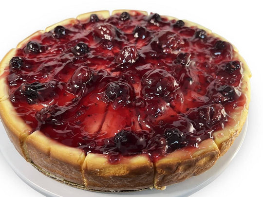 Andy Anand Sugar-Free Wild Berry Cheesecake, 9-Inch – Diabetic-Friendly, California Cream Cheese, Strawberry, Blueberry &amp; Raspberry Gift Box