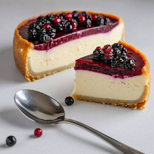 Andy Anand Sugar-Free Wild Berry Cheesecake, 9-Inch – Diabetic-Friendly, California Cream Cheese, Strawberry, Blueberry &amp; Raspberry Gift Box