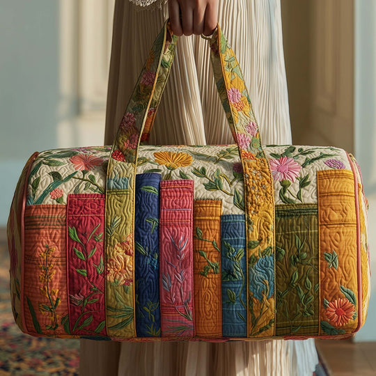 Bookwind Series Short-Distance Handheld Quilted Embroidery Travel Bag Multi-Functional