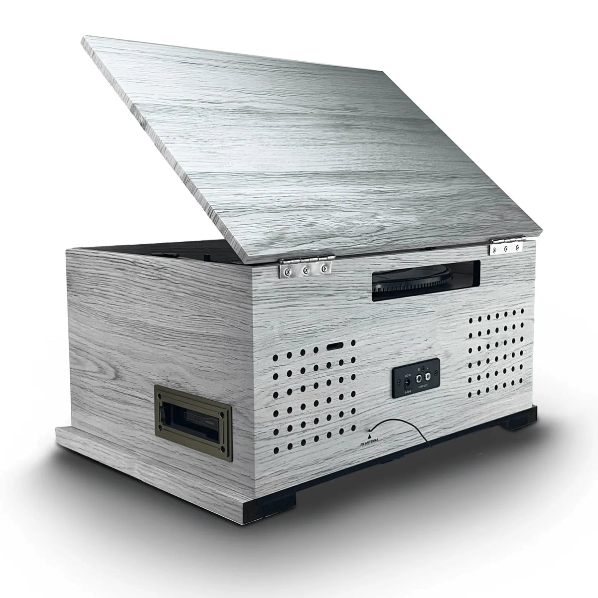 Victor Belmont 8-in-1 Wood Music Center - Refurbished Music Experience