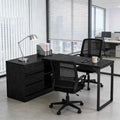 Reversible Corner Office Desk - L-Shaped Computer & Executive Desk